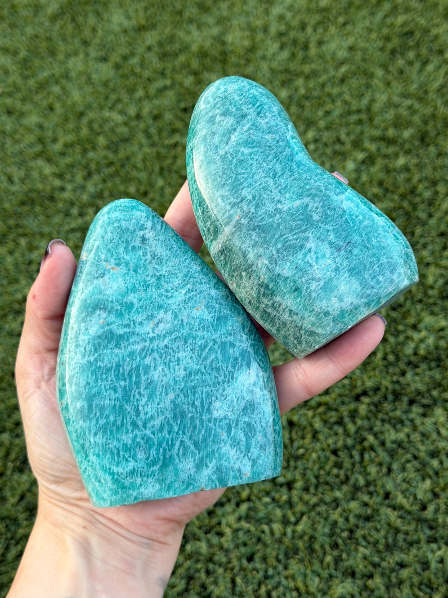 Amazonite free forms