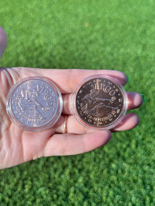Copper Zodiac Coins