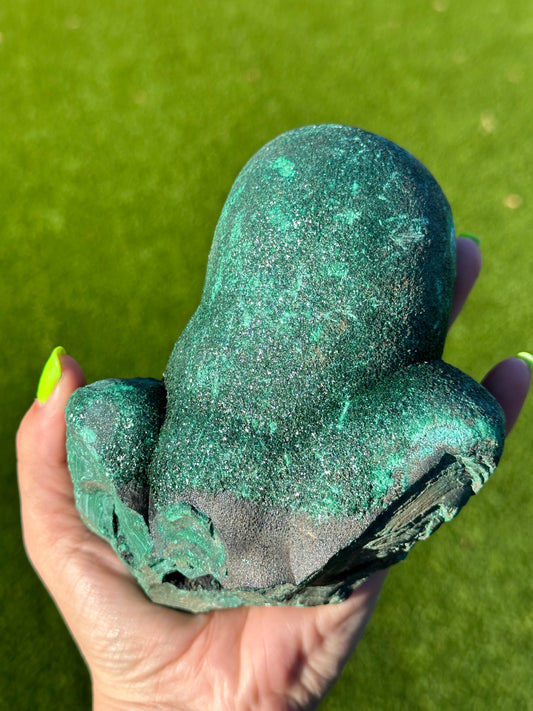 Velvet Malachite from the DRC