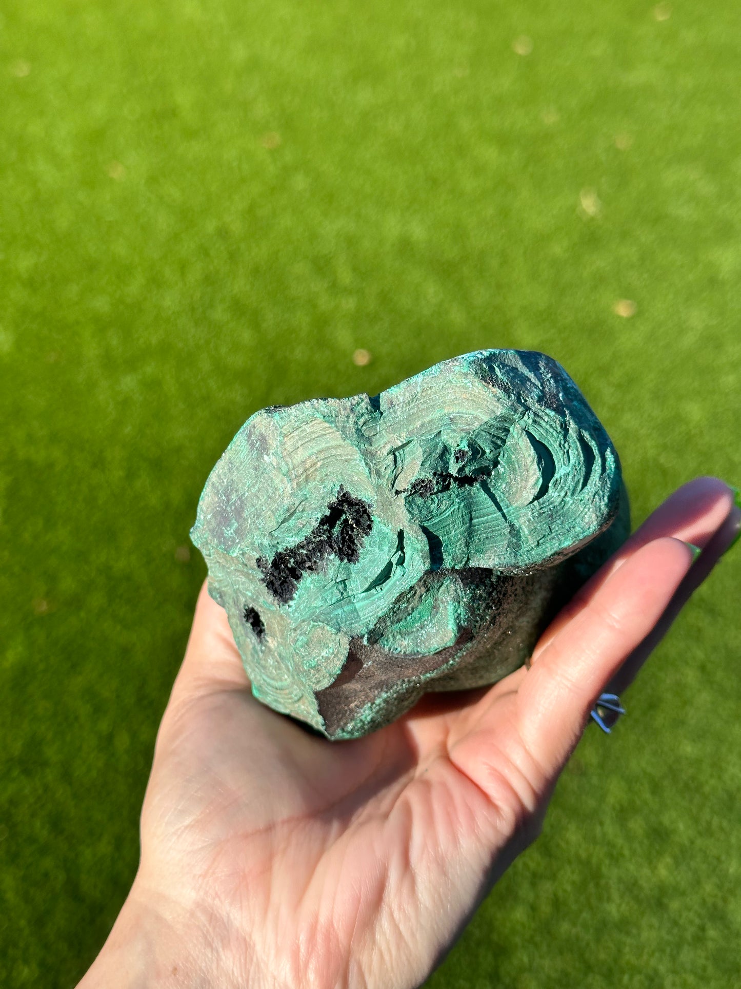 Velvet Malachite from the DRC