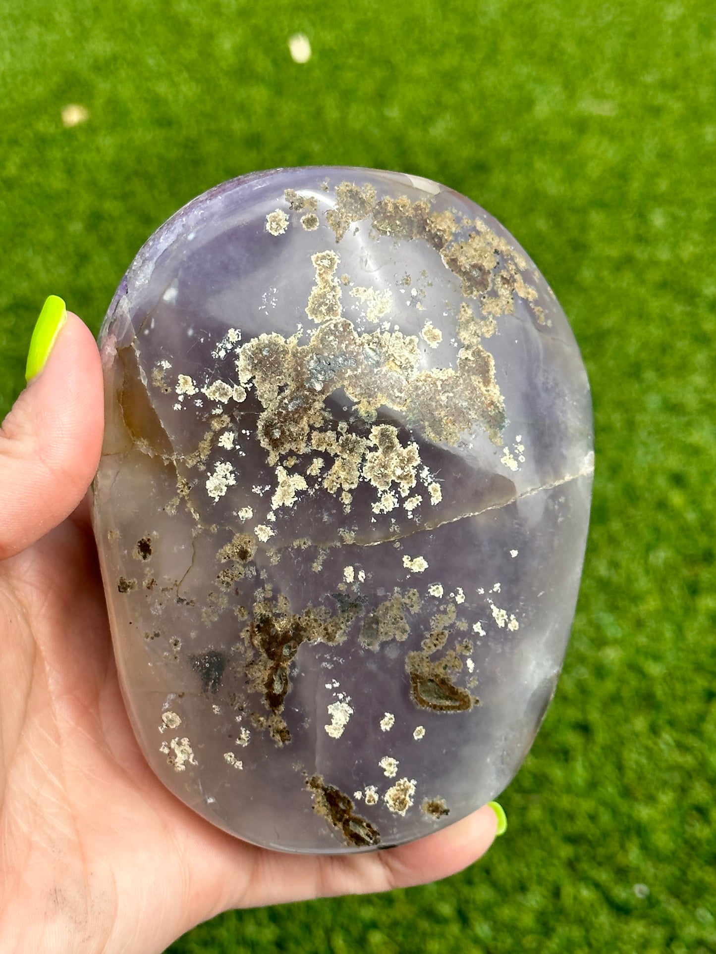 Amethyst with Hematite Inclusions