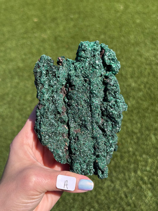 Fibrous Malachite