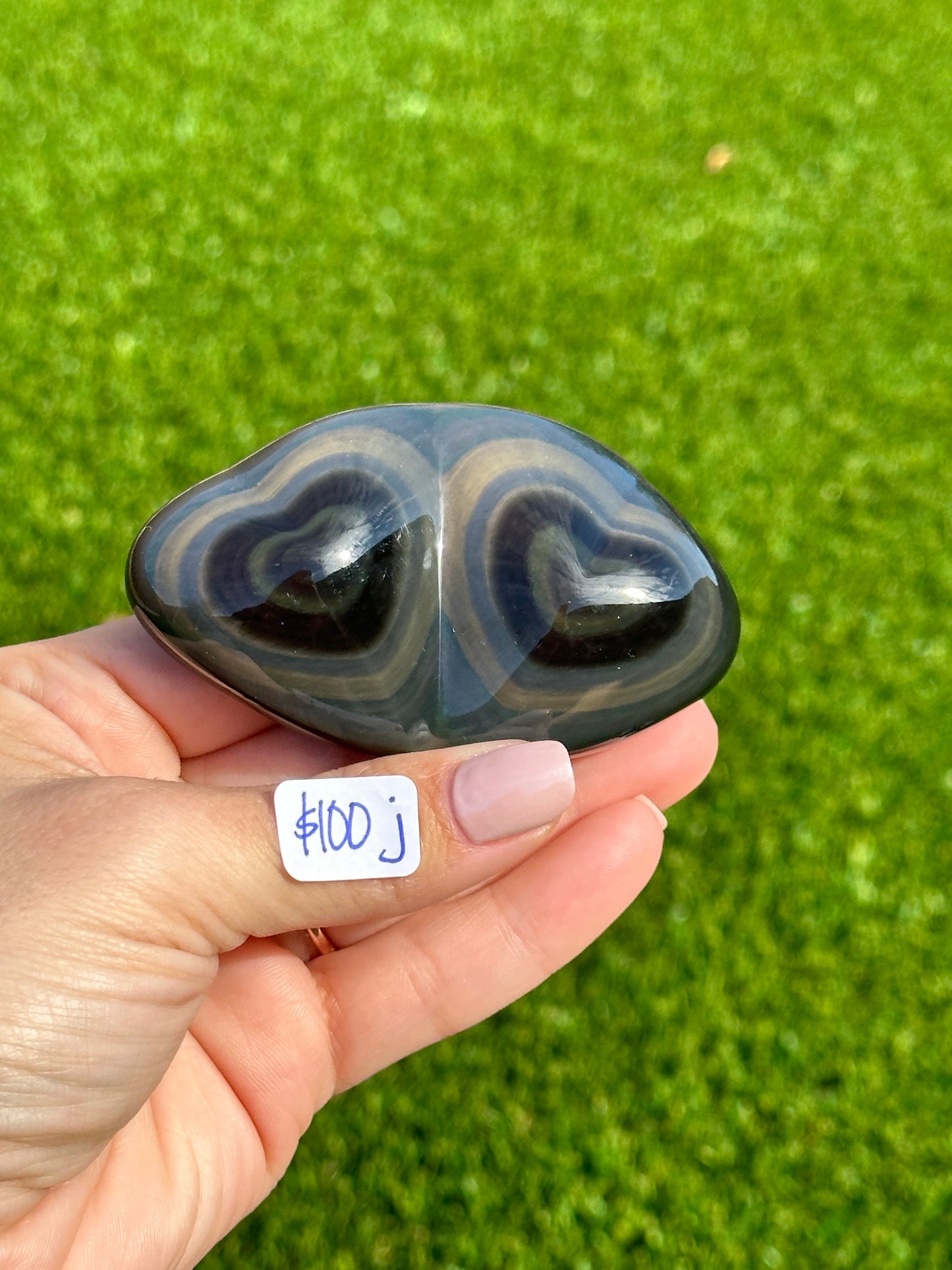 Rainbow Obsidian Carvings