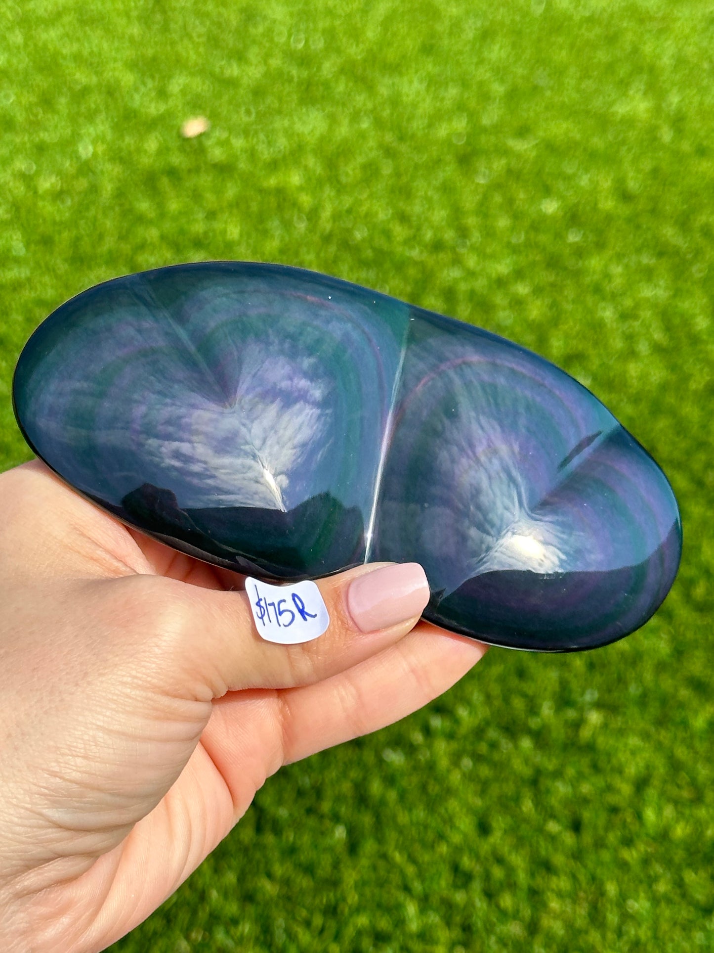 Rainbow Obsidian Carvings