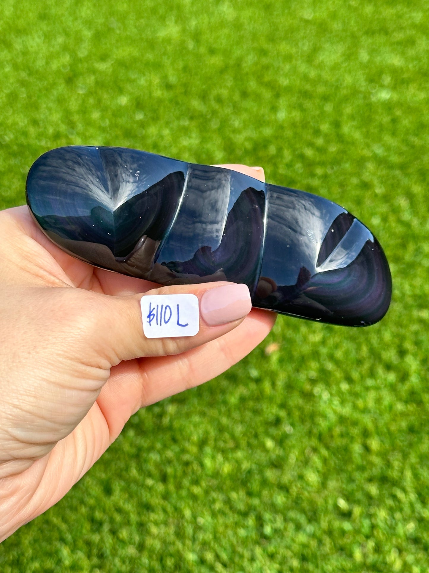 Rainbow Obsidian Carvings