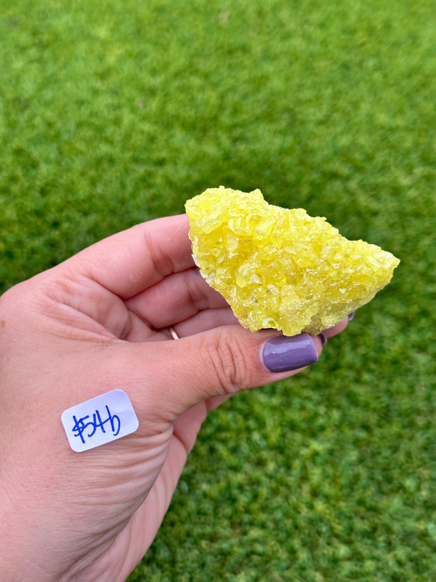 Sulphur Specimens