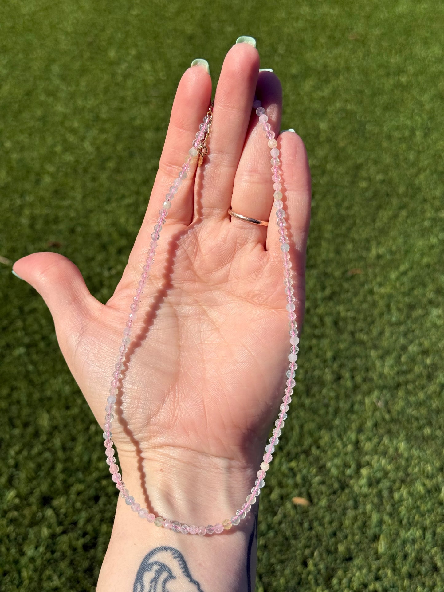 4mm Faceted Necklaces