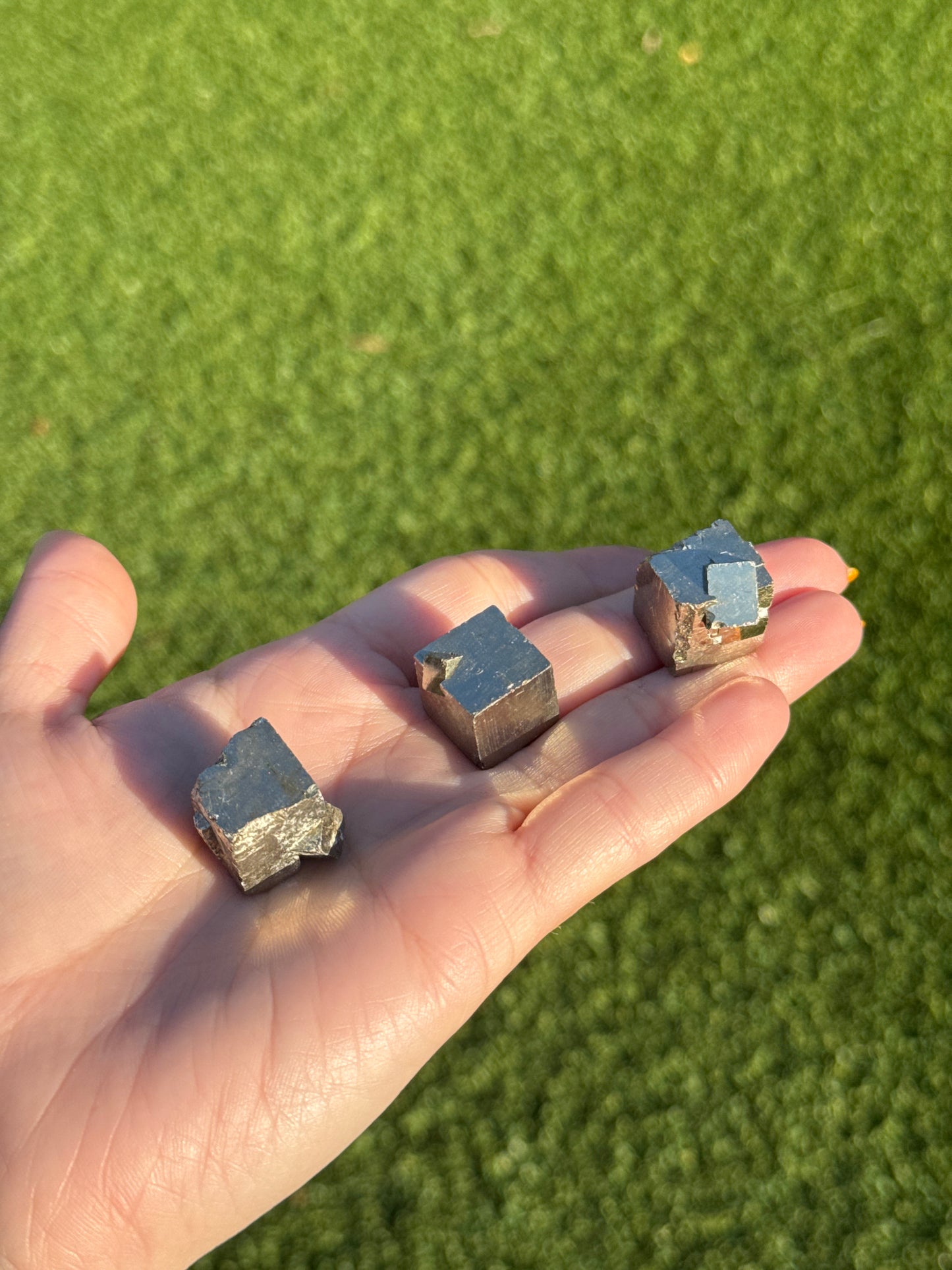 Raw Cubic Pyrite