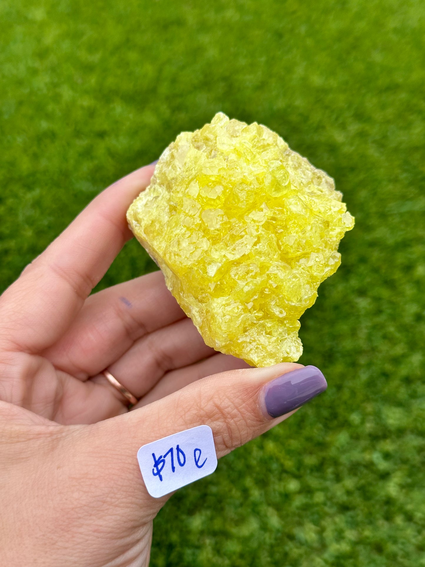 Sulphur Specimens