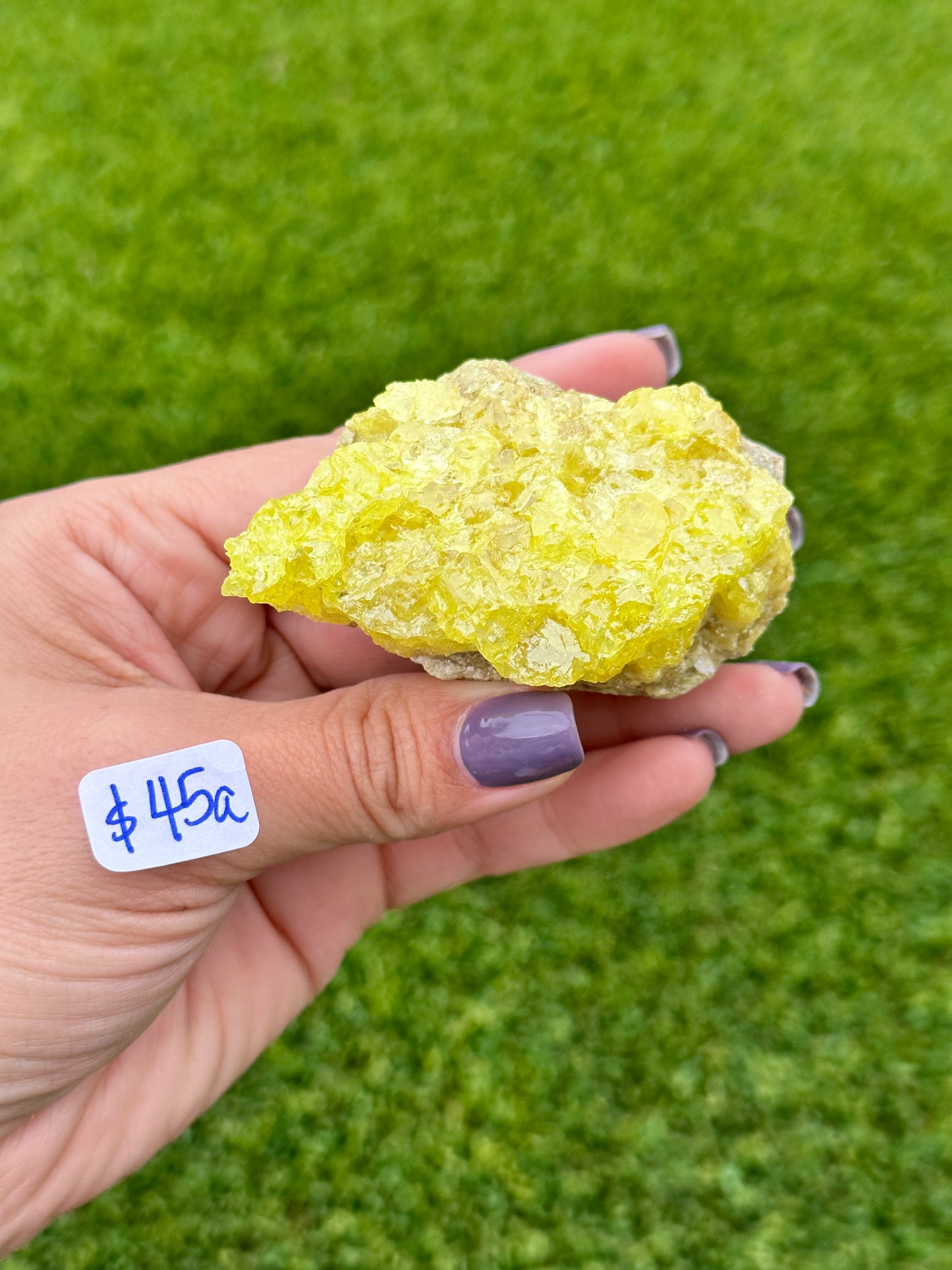 Sulphur Specimens