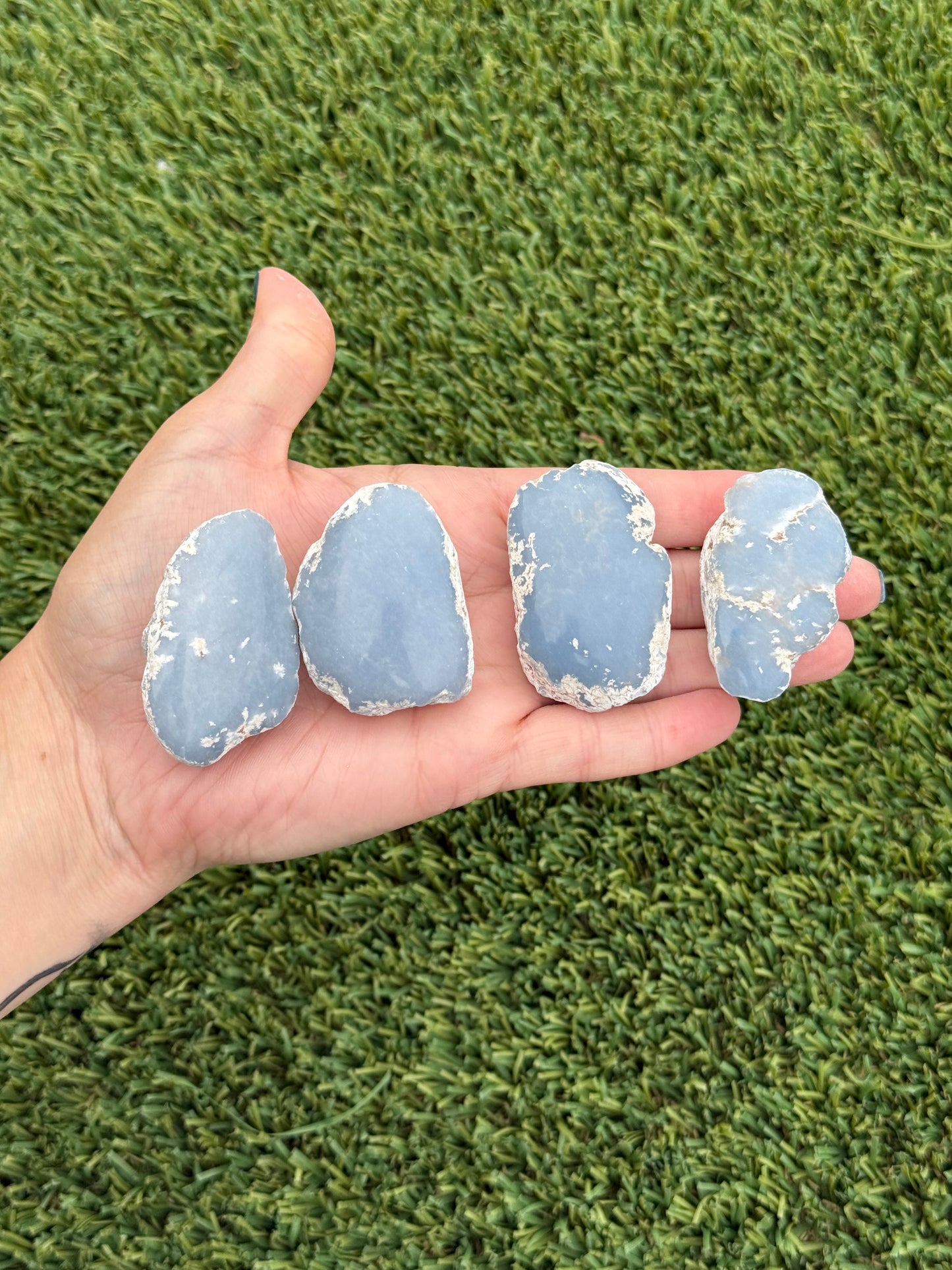 Raw Angelite - Peru