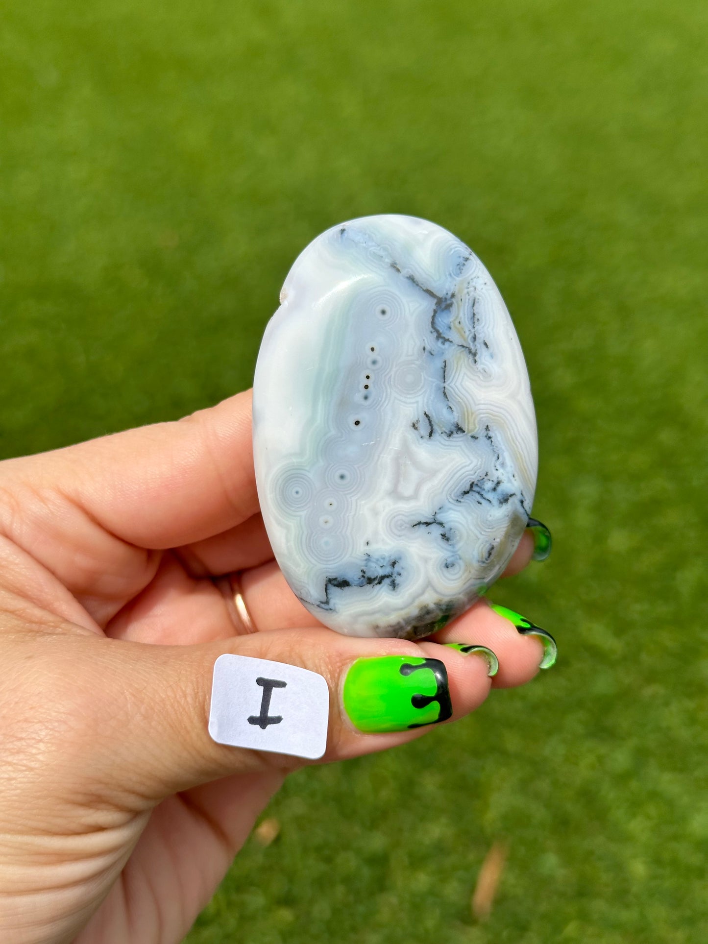 8th Vein Ocean Jasper™️ Palm Stones