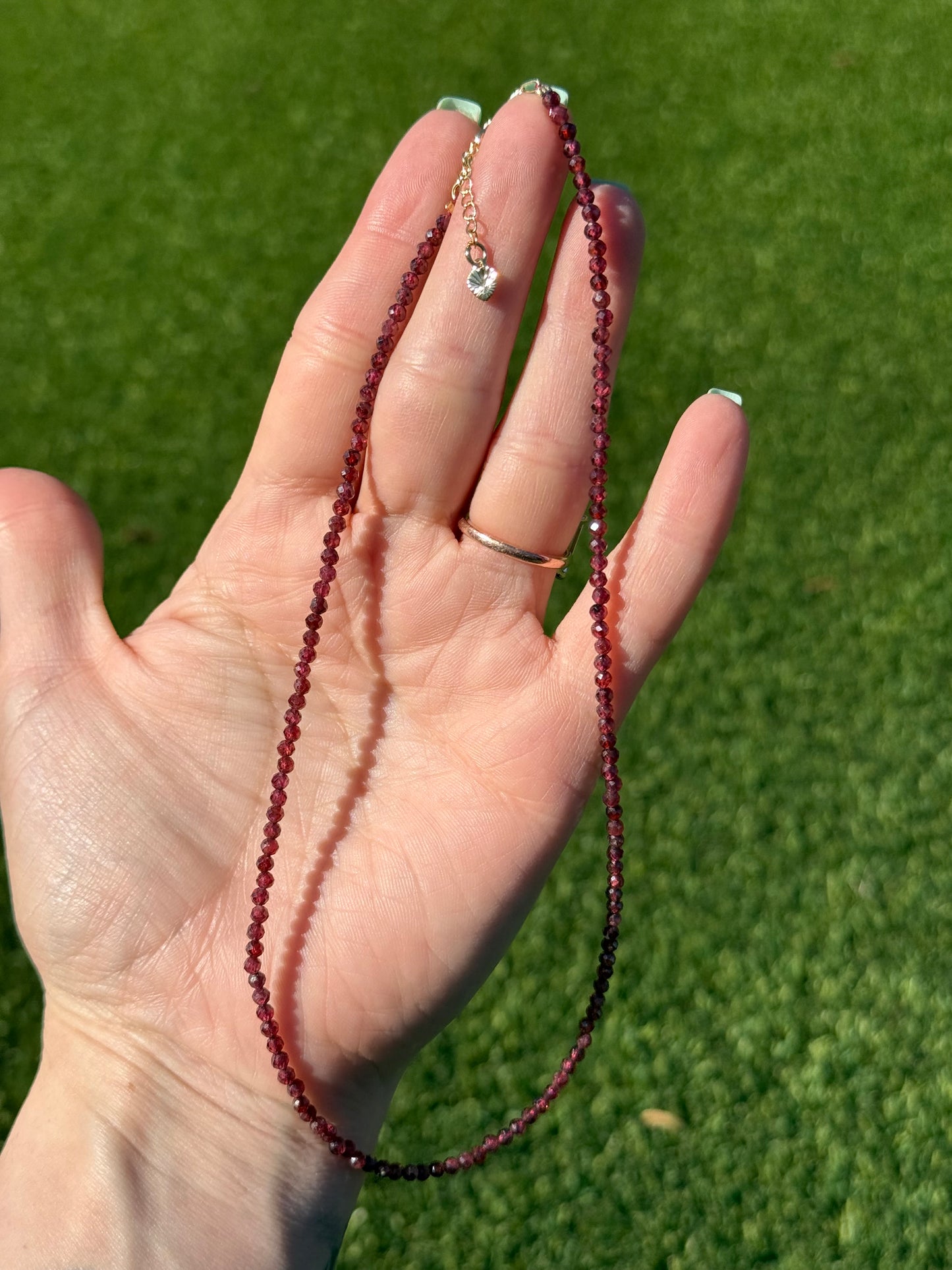 4mm Faceted Necklaces