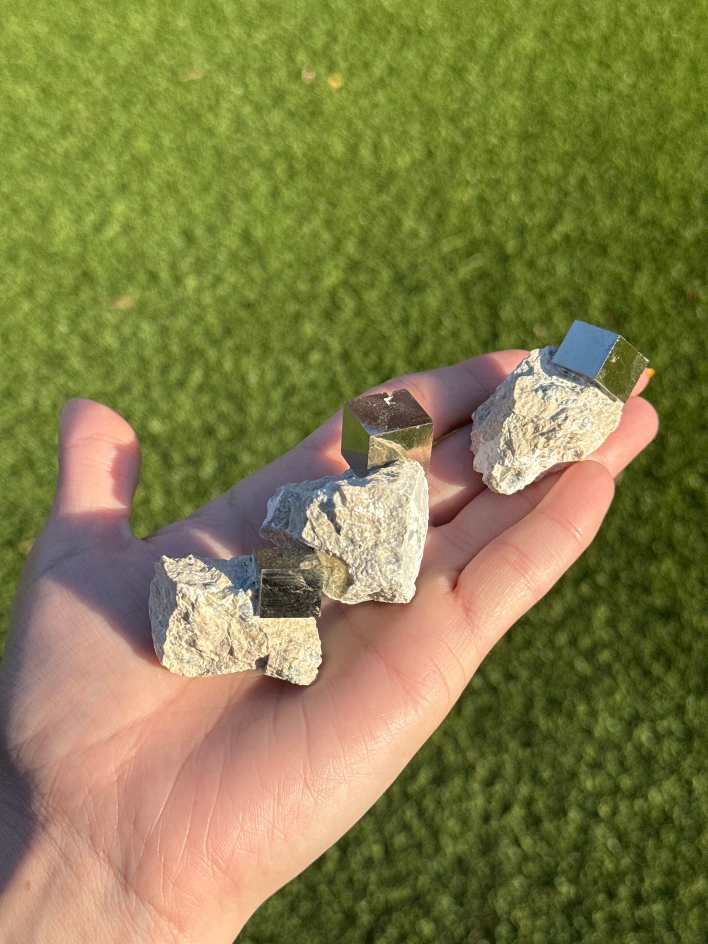 Raw Cubic Pyrite