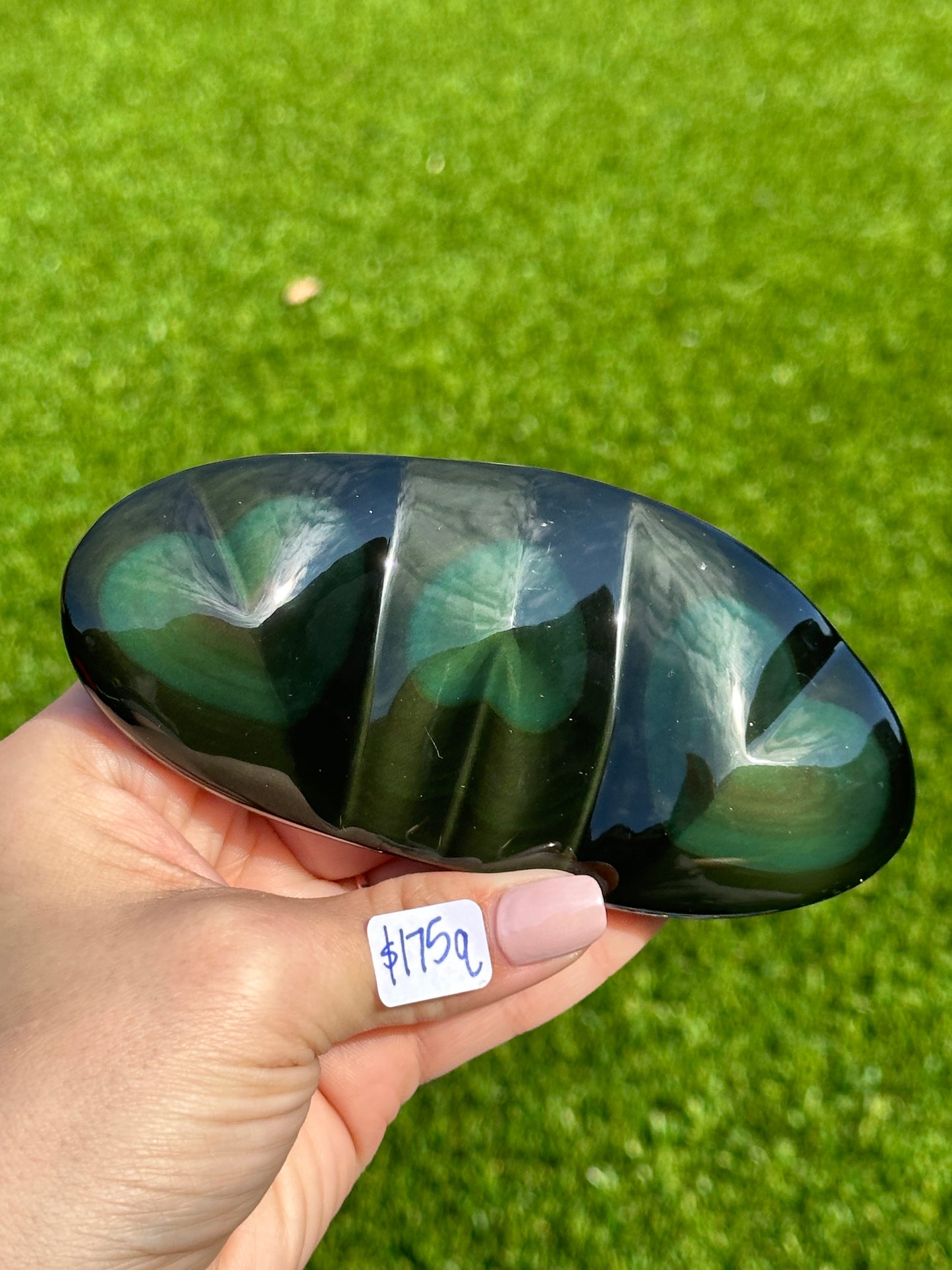 Rainbow Obsidian Carvings