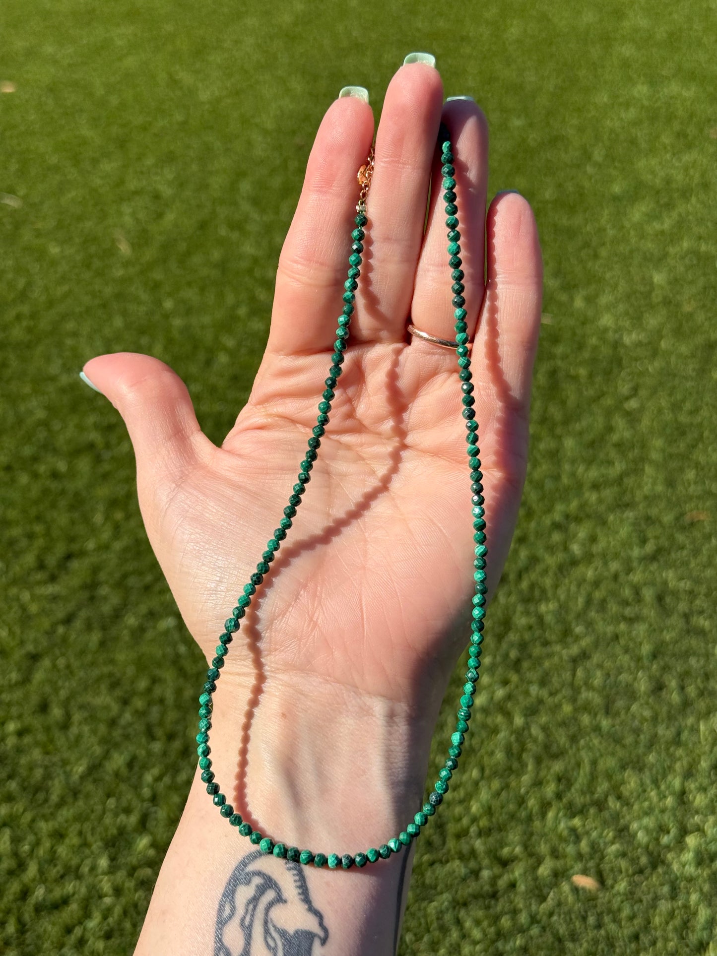 4mm Faceted Necklaces