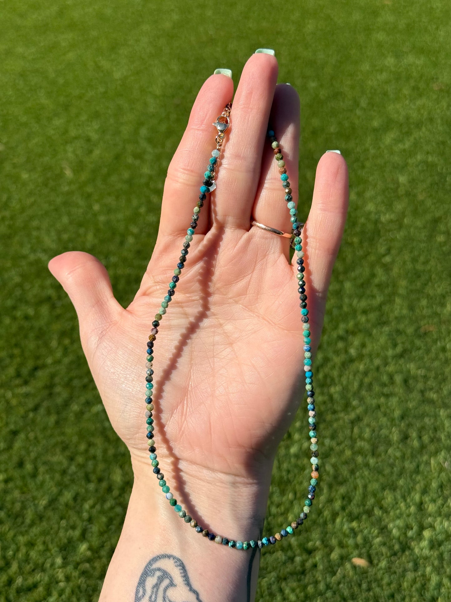 4mm Faceted Necklaces