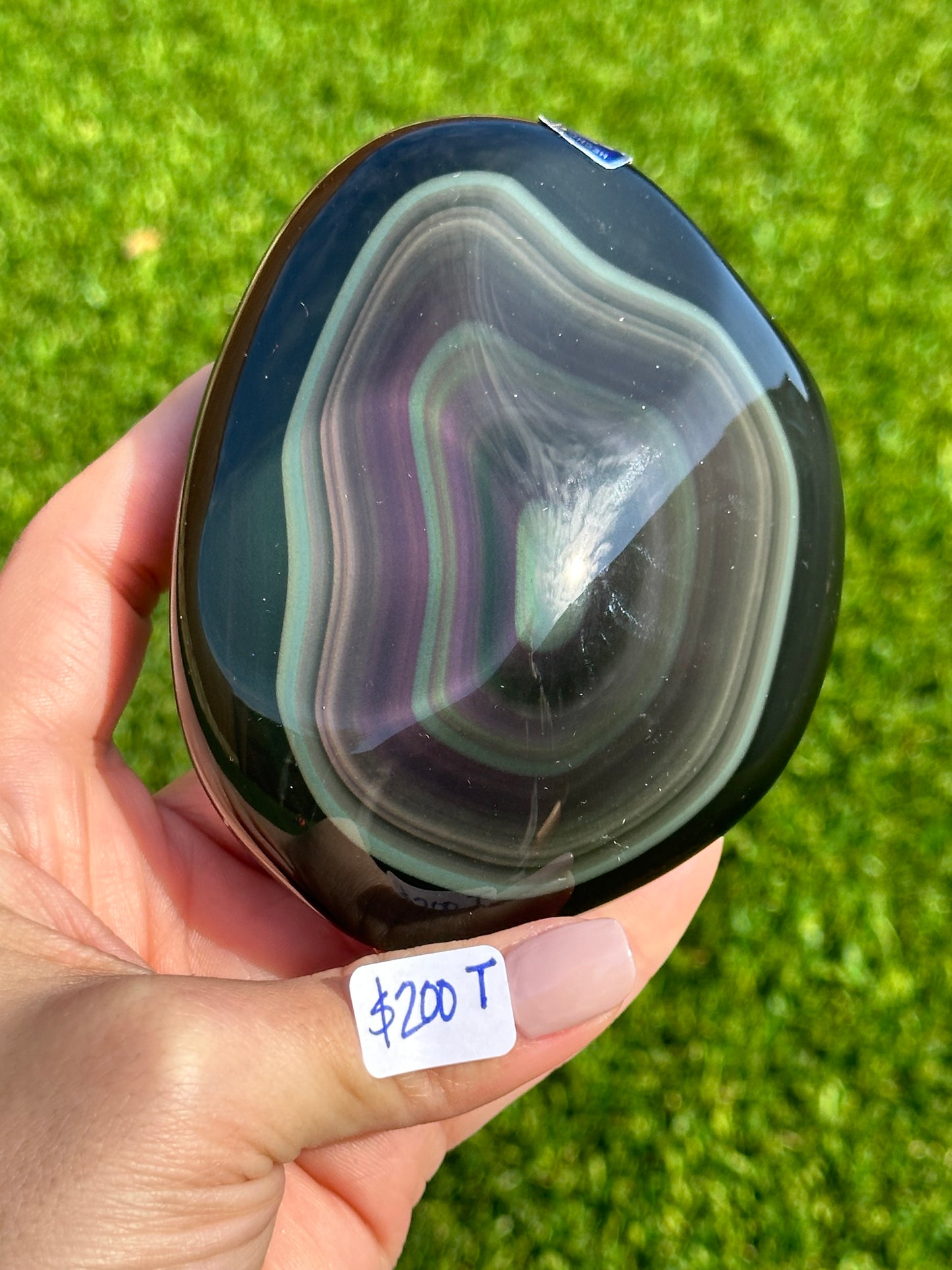 Rainbow Obsidian Carvings