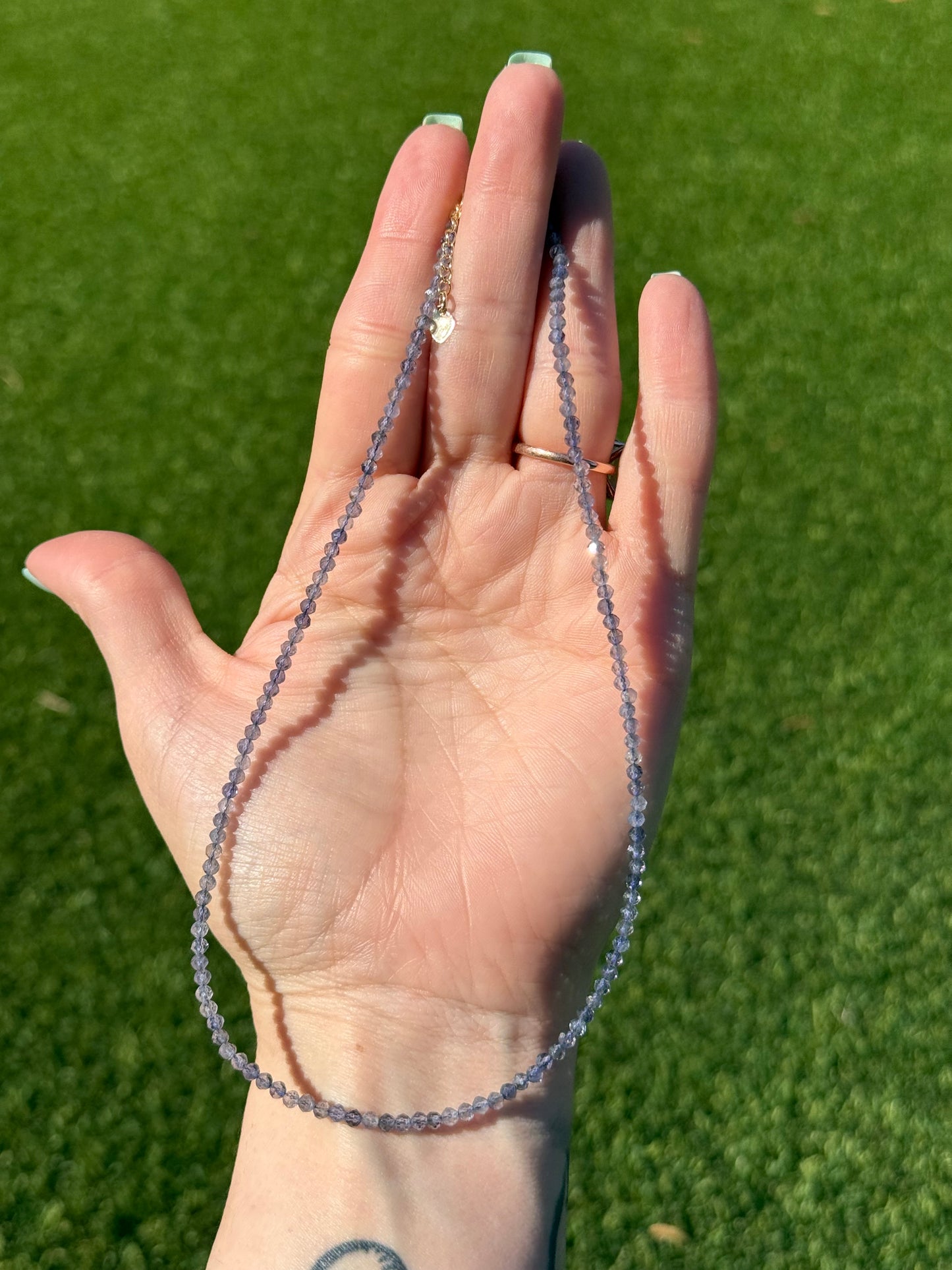 4mm Faceted Necklaces