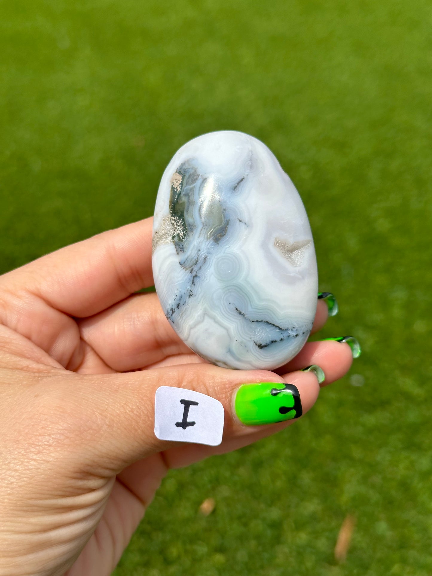8th Vein Ocean Jasper™️ Palm Stones