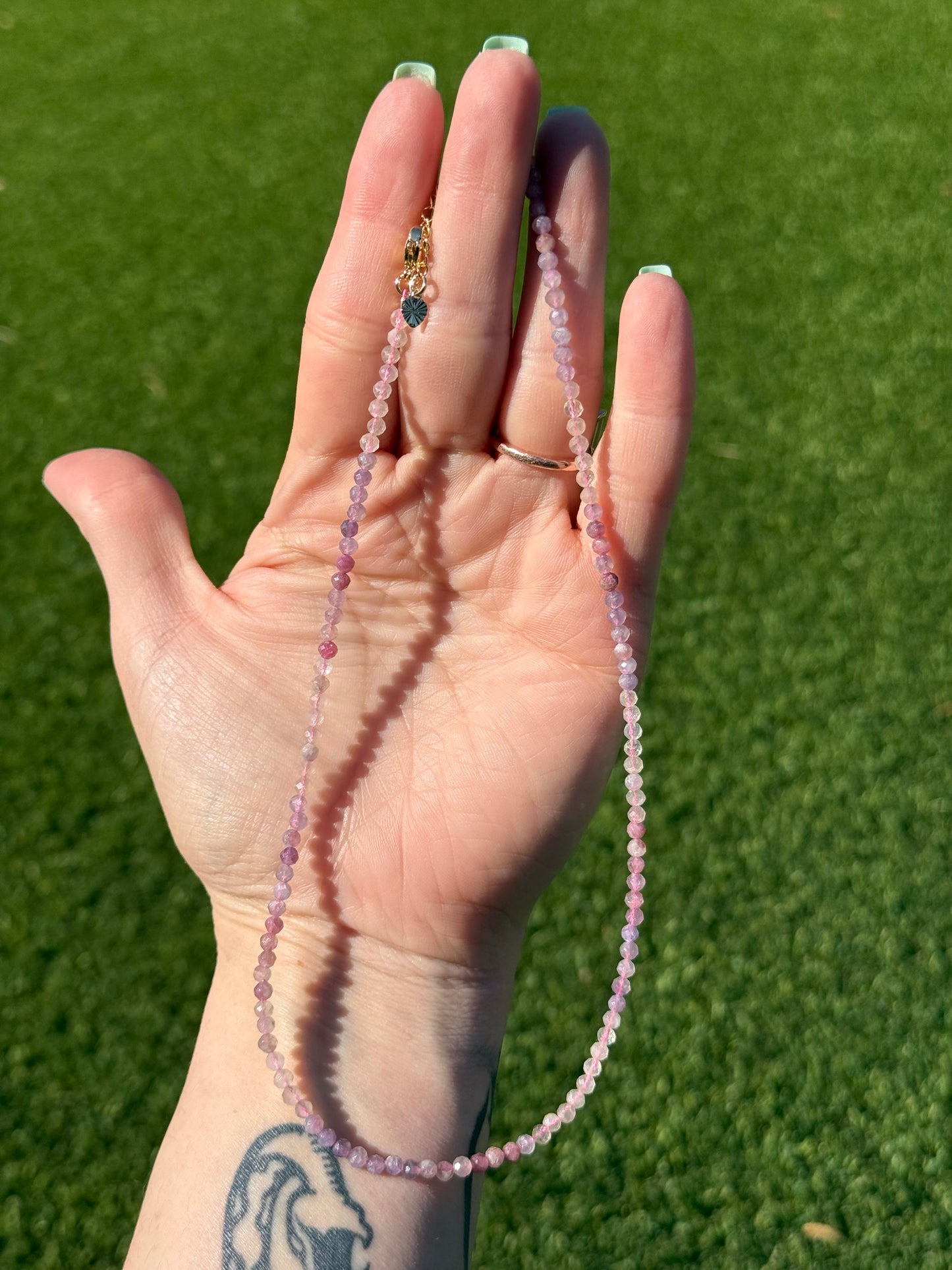 4mm Faceted Necklaces