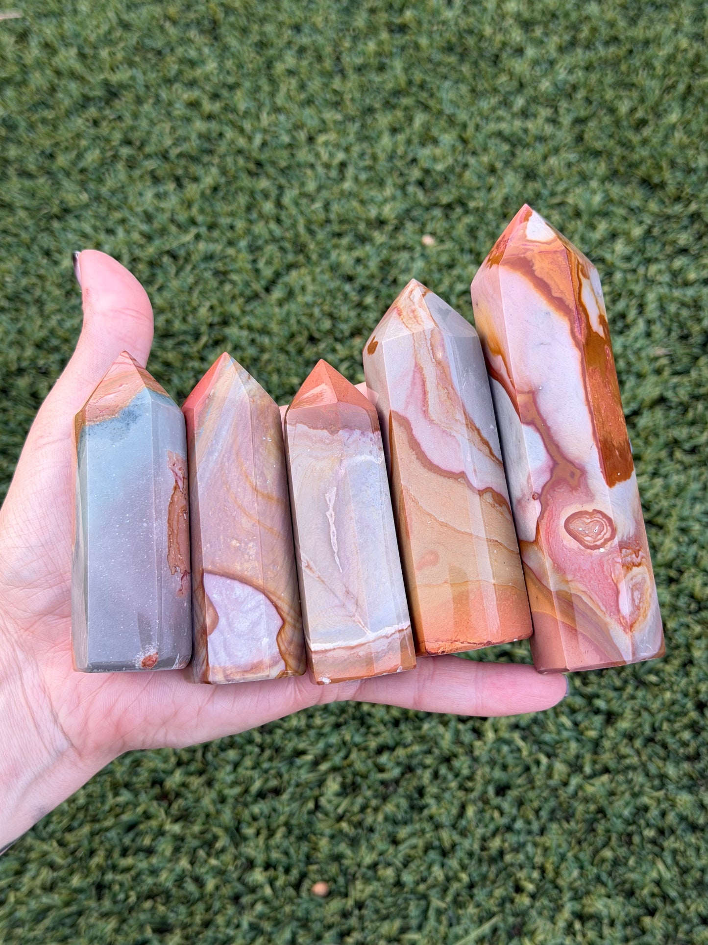 Polychrome Jasper Towers