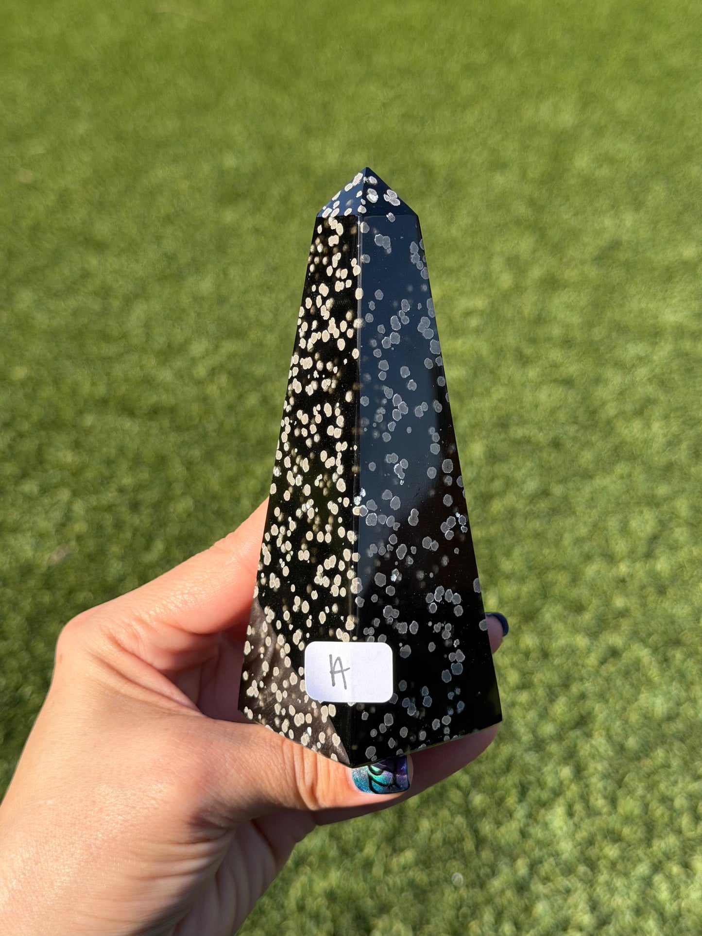 Stardust Obsidian Large Obelisks