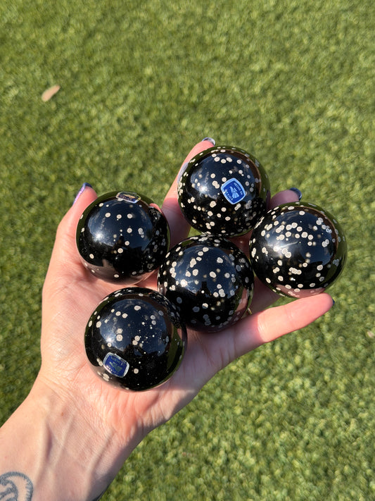 Stardust Obsidian Spheres