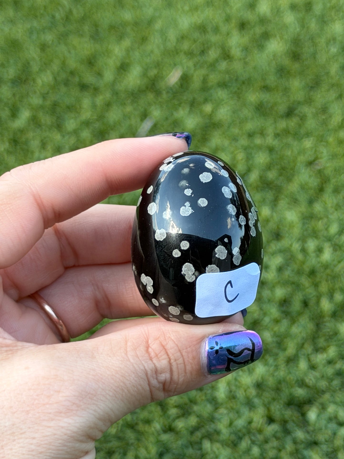 Stardust Obsidian Eggs