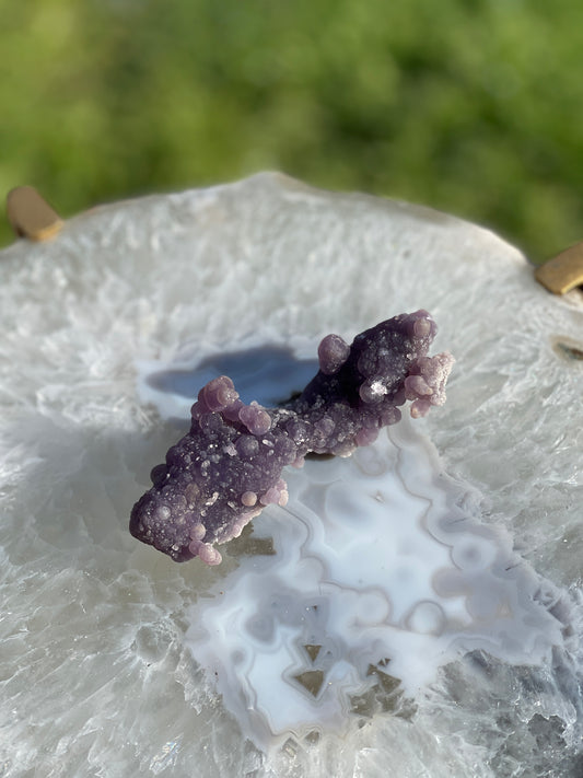 Grape Agate Cluster
