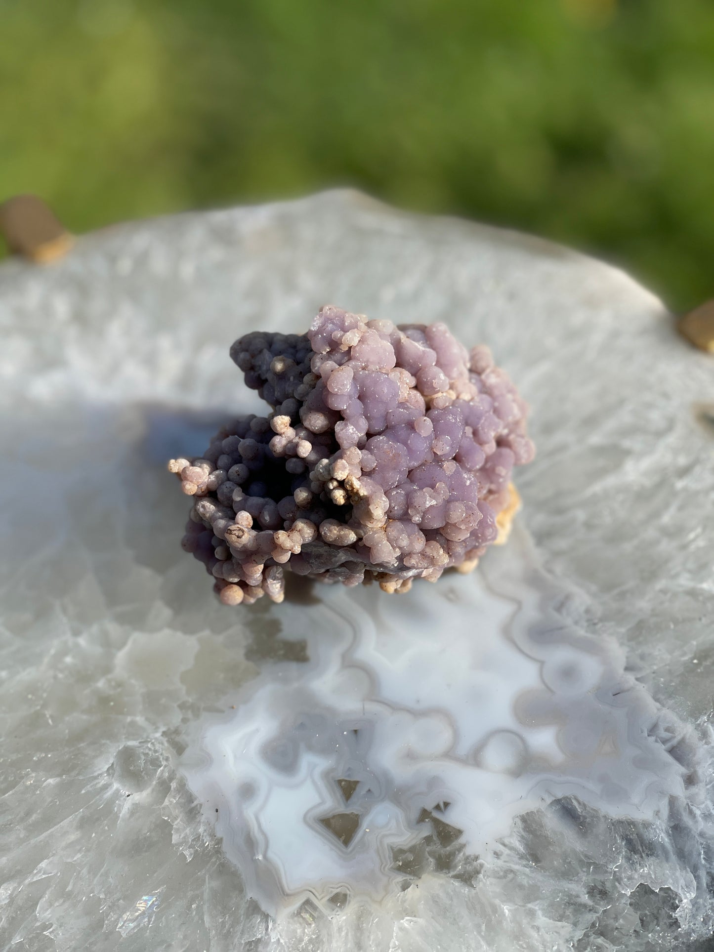 Grape Agate Cluster