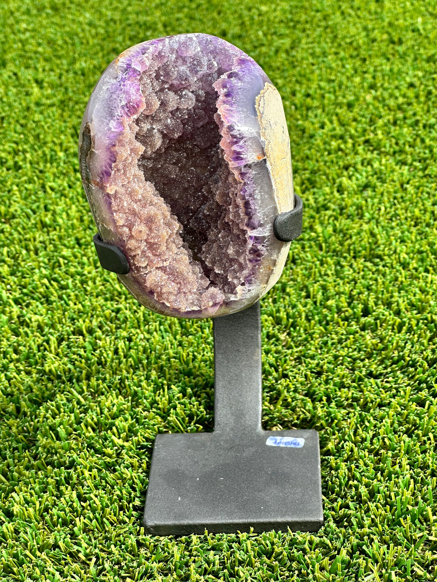 Amethyst with Hematite Inclusions
