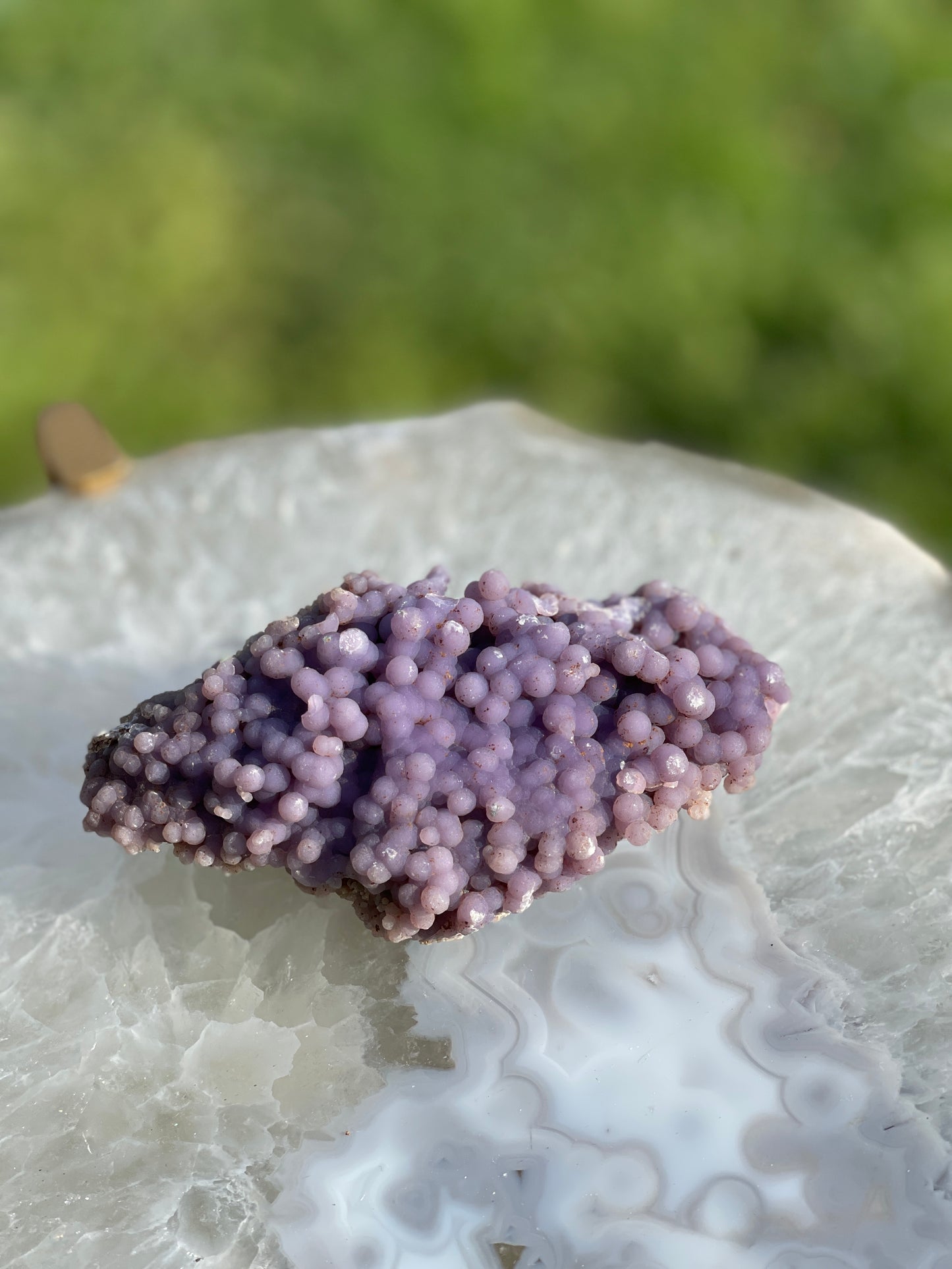 Grape Agate Cluster