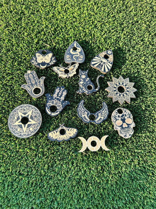 Wooden Sphere Stands